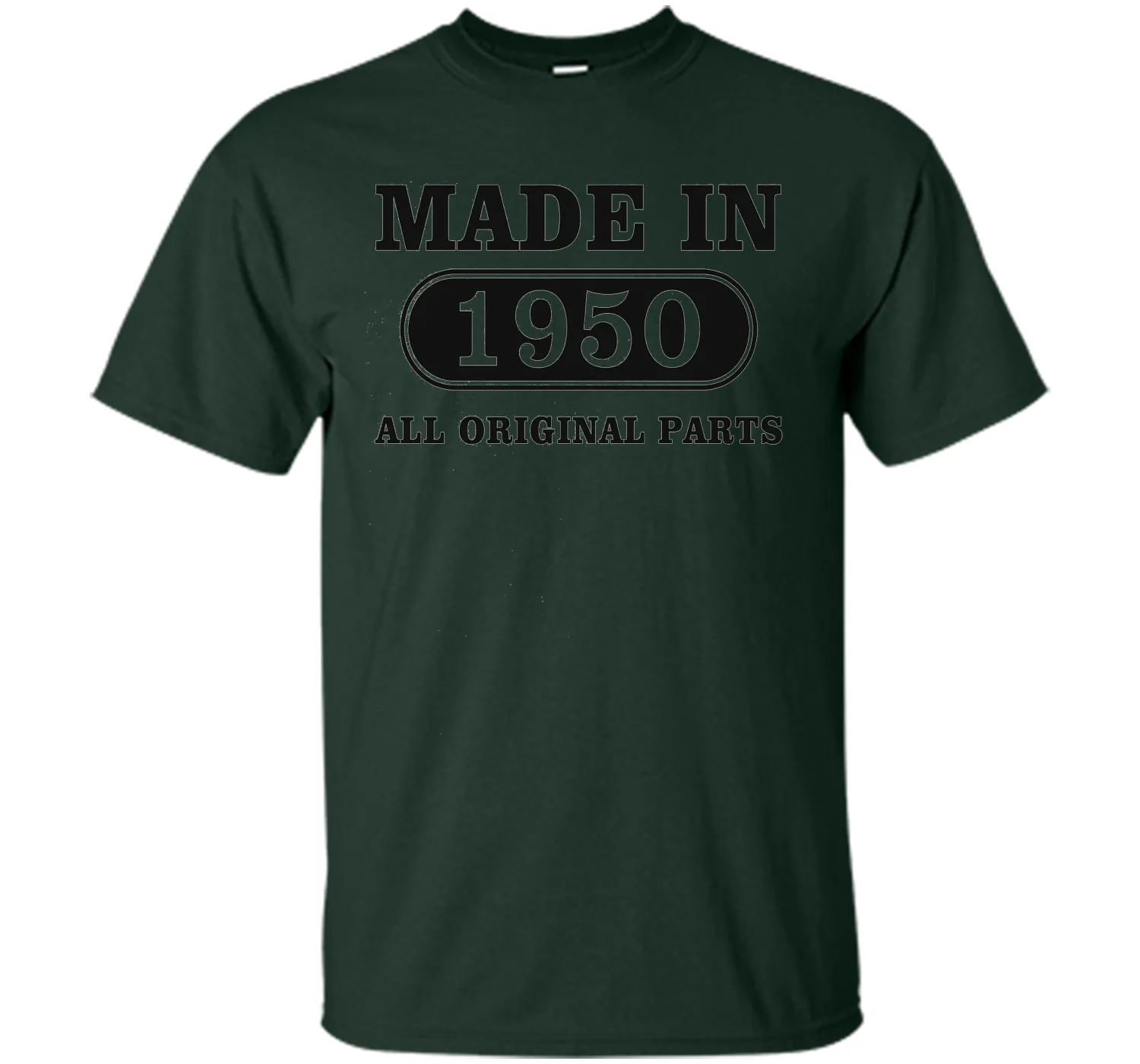 66th Birthday Gift, Made in 1950 All Original Parts, T-Shirt
