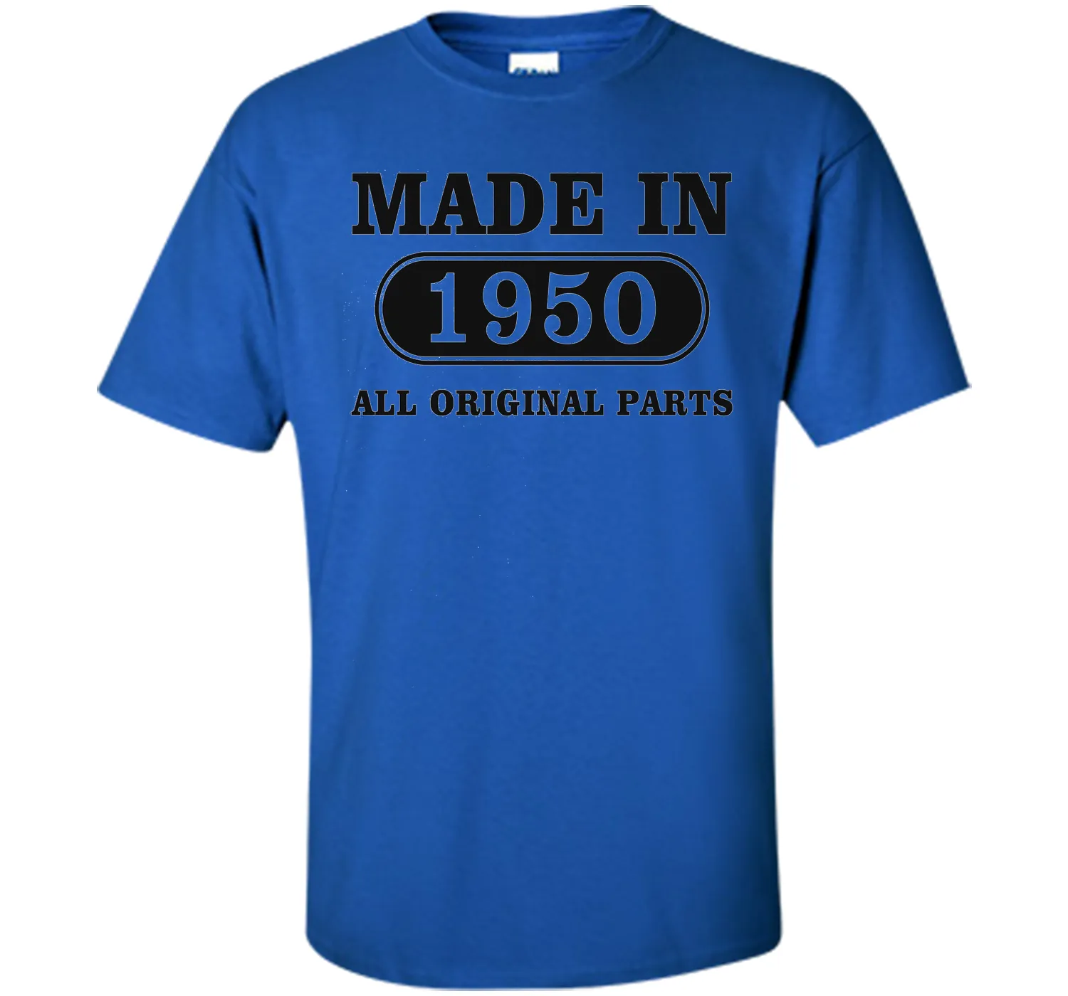 66th Birthday Gift, Made in 1950 All Original Parts, T-Shirt