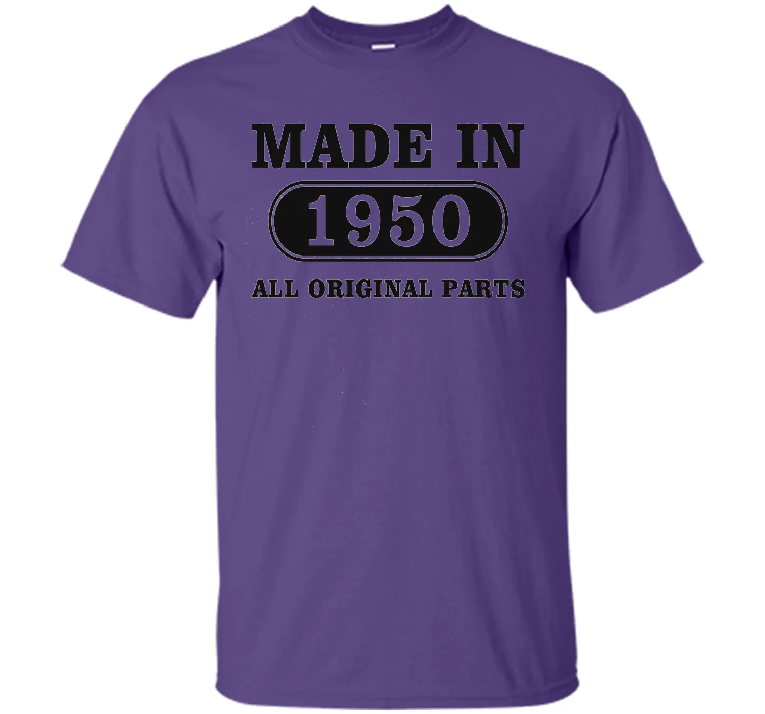 66th Birthday Gift, Made in 1950 All Original Parts, T-Shirt
