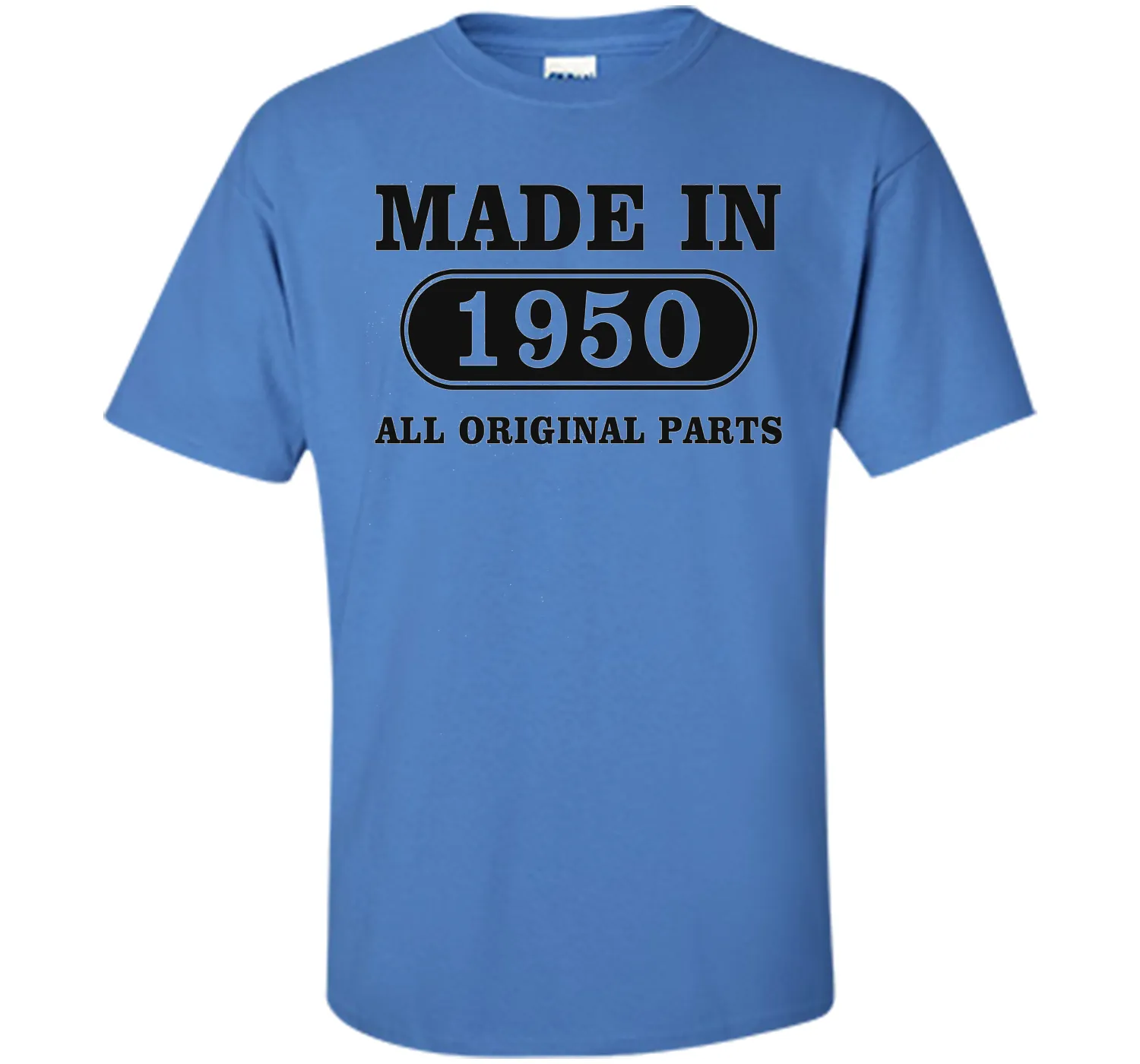 66th Birthday Gift, Made in 1950 All Original Parts, T-Shirt
