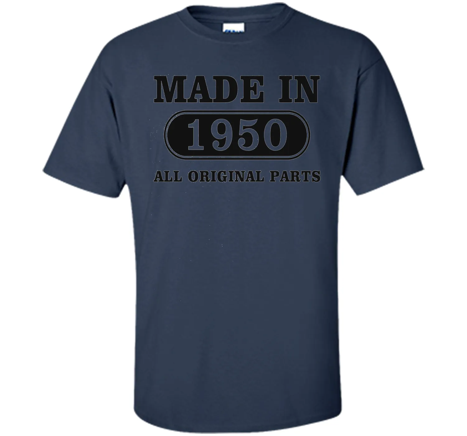 66th Birthday Gift, Made in 1950 All Original Parts, T-Shirt