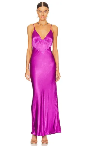 Bardot x REVOLVE Wintour Midi Slip Dress in Purple