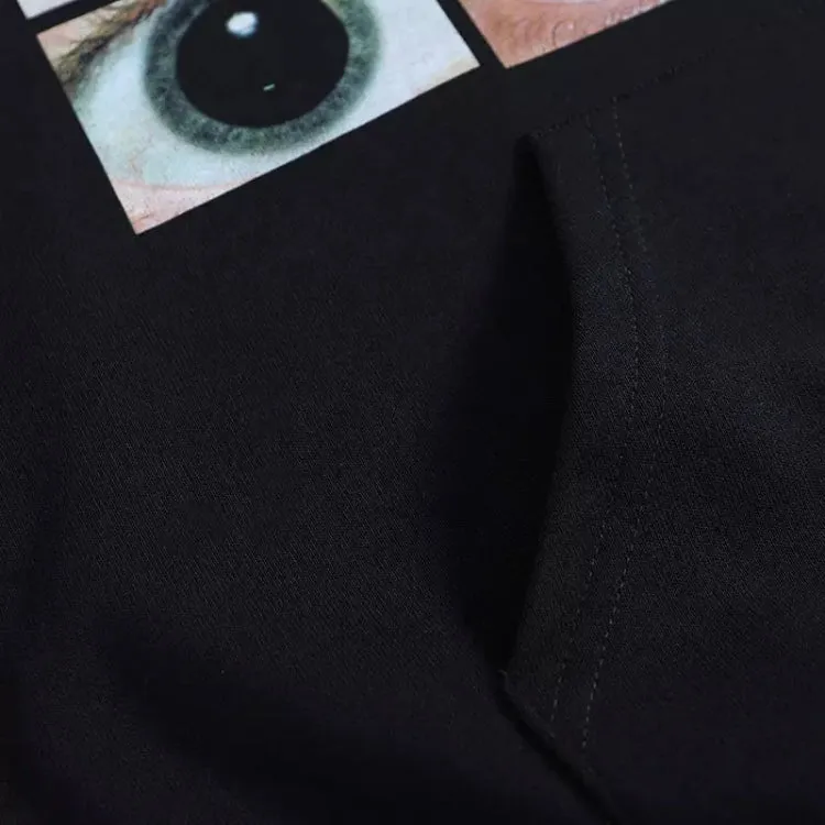 Black 'Eyes Wide' Hoodie