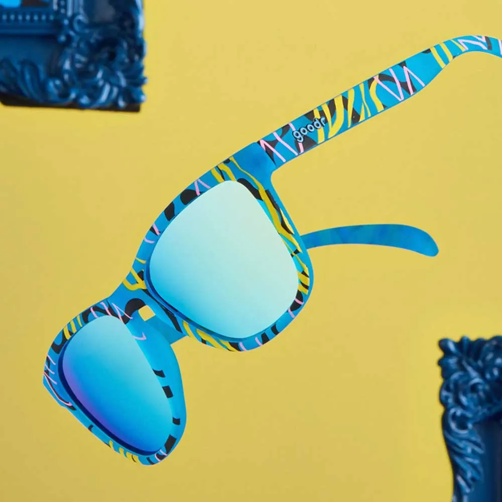 Boozy Blue Mystery Drink Sunglasses