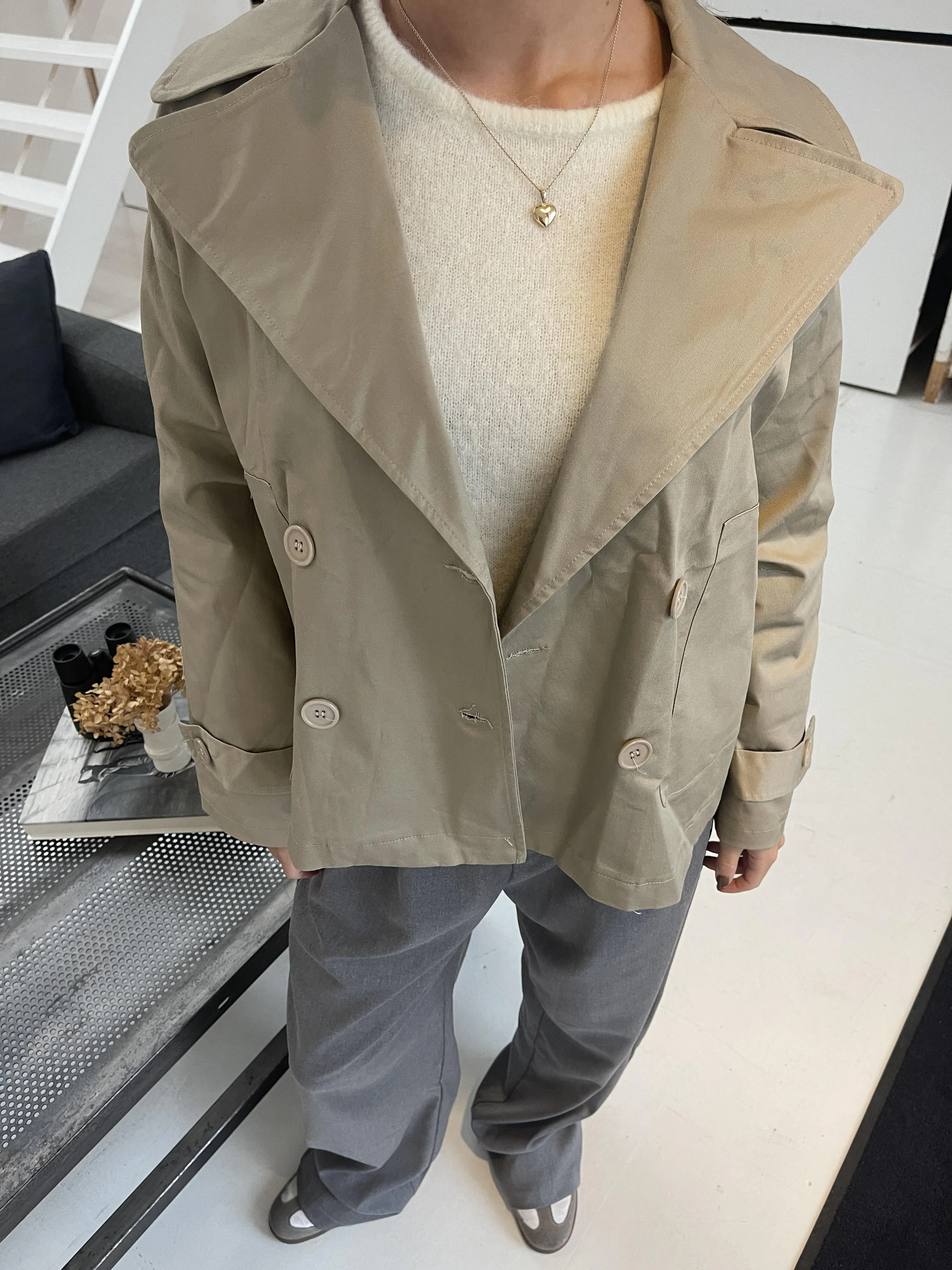 Catinka trenchcoat - sand