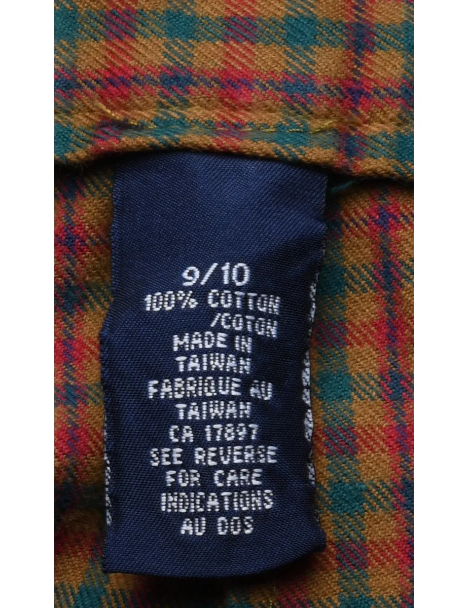 Checked Multi-Colour Trousers - W26 L29