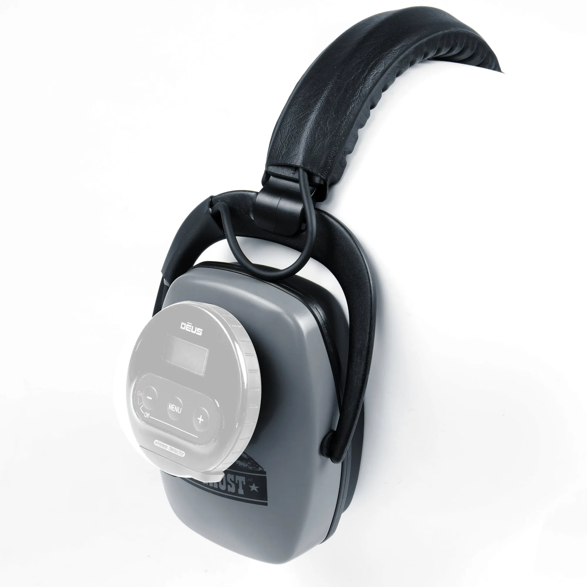 Detector Pro Gray Ghost XP Platinum Series Wireless Headphones for XP Deus | XP Deus II