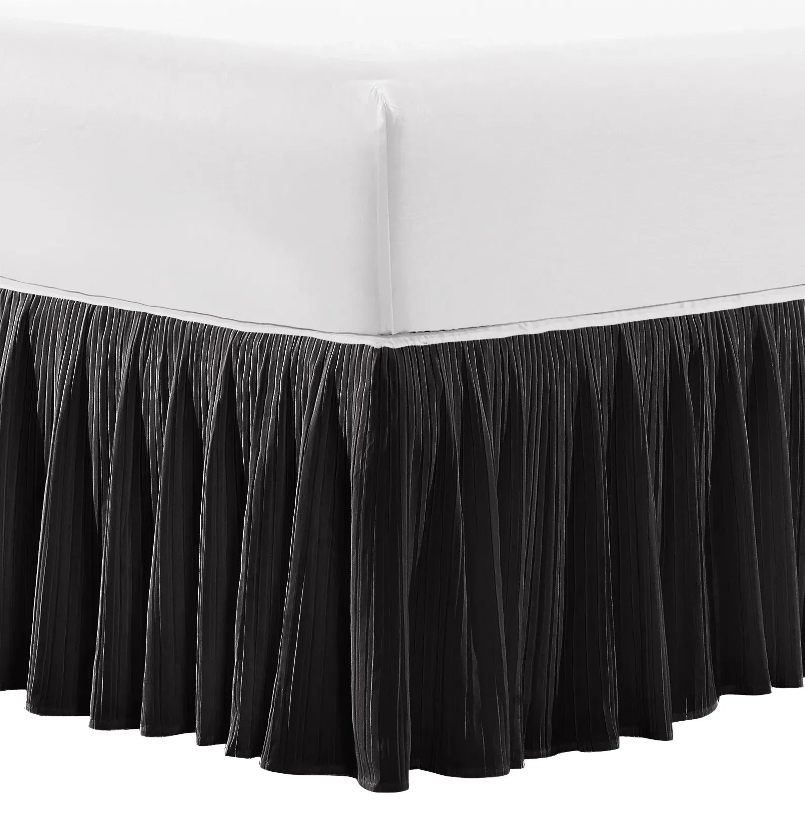 Diamond Flannel Quilts Matching Bed skirt - 18" Drop Length