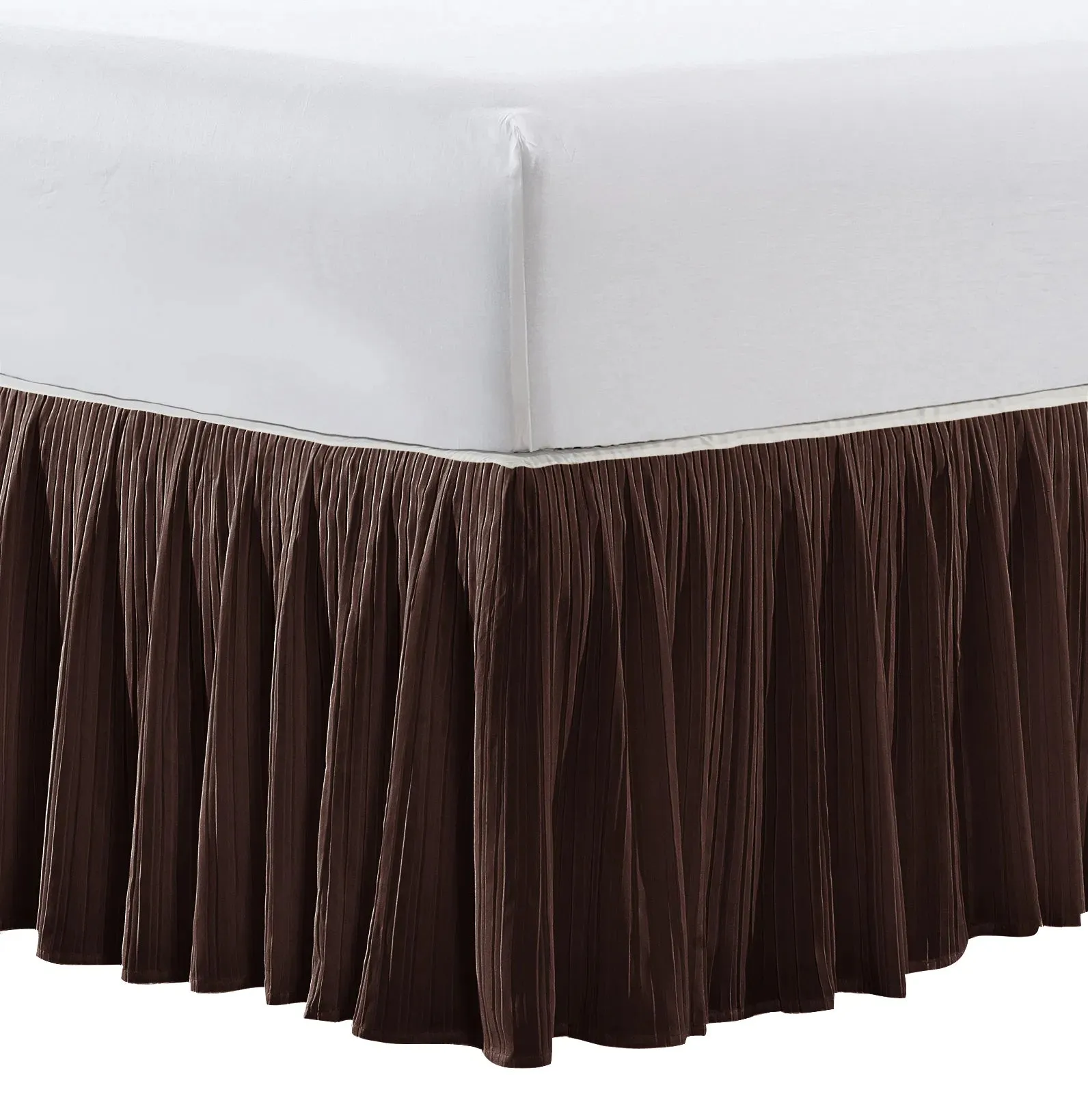Diamond Flannel Quilts Matching Bed skirt - 18" Drop Length