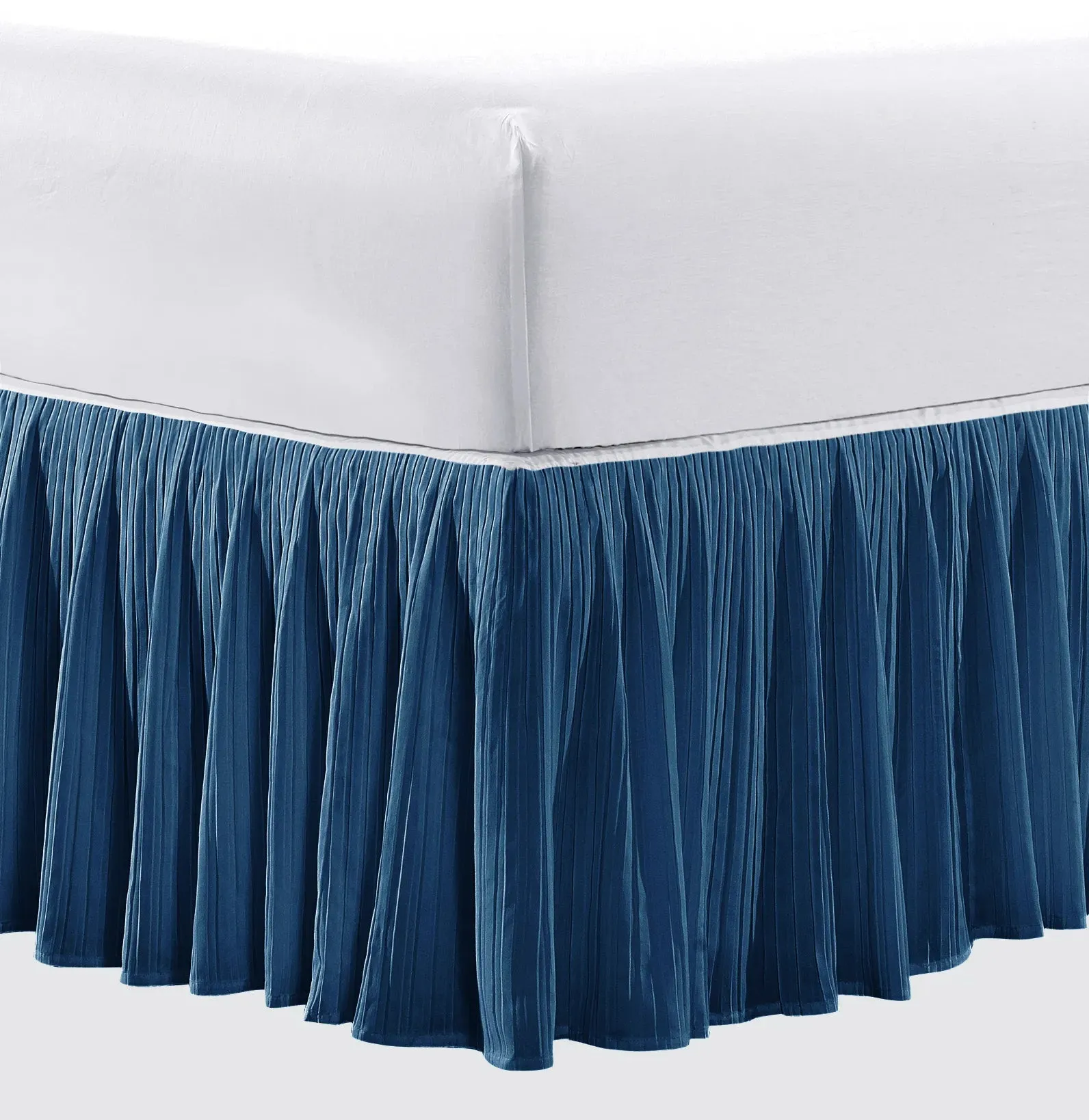 Diamond Flannel Quilts Matching Bed skirt - 18" Drop Length