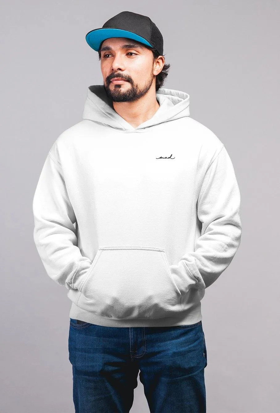 Dove White Unisex Hoodie