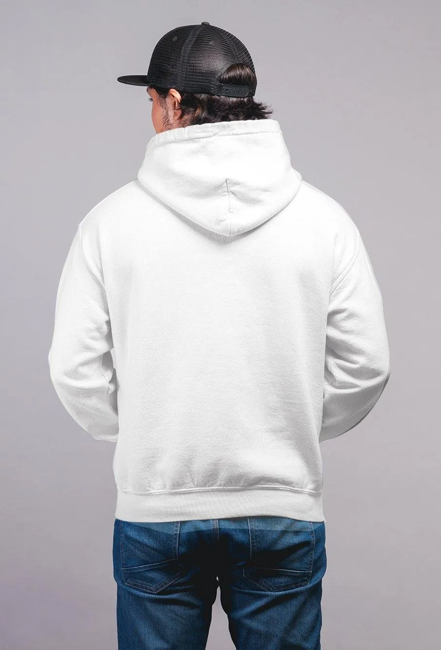 Dove White Unisex Hoodie