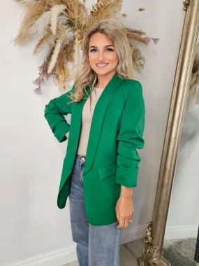 Fara green blazer