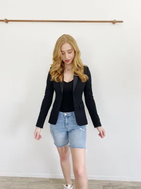 Forever 21 Black Sleek Blazer size 4