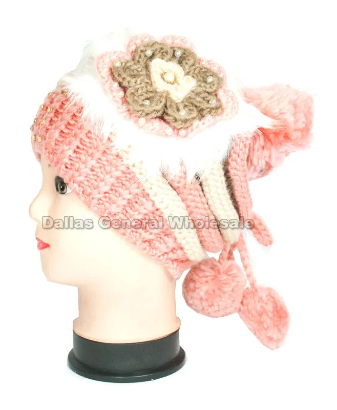 Girls Winter Fashion Beanie Caps Wholesale