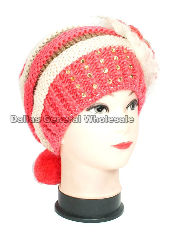 Girls Winter Fashion Beanie Caps Wholesale