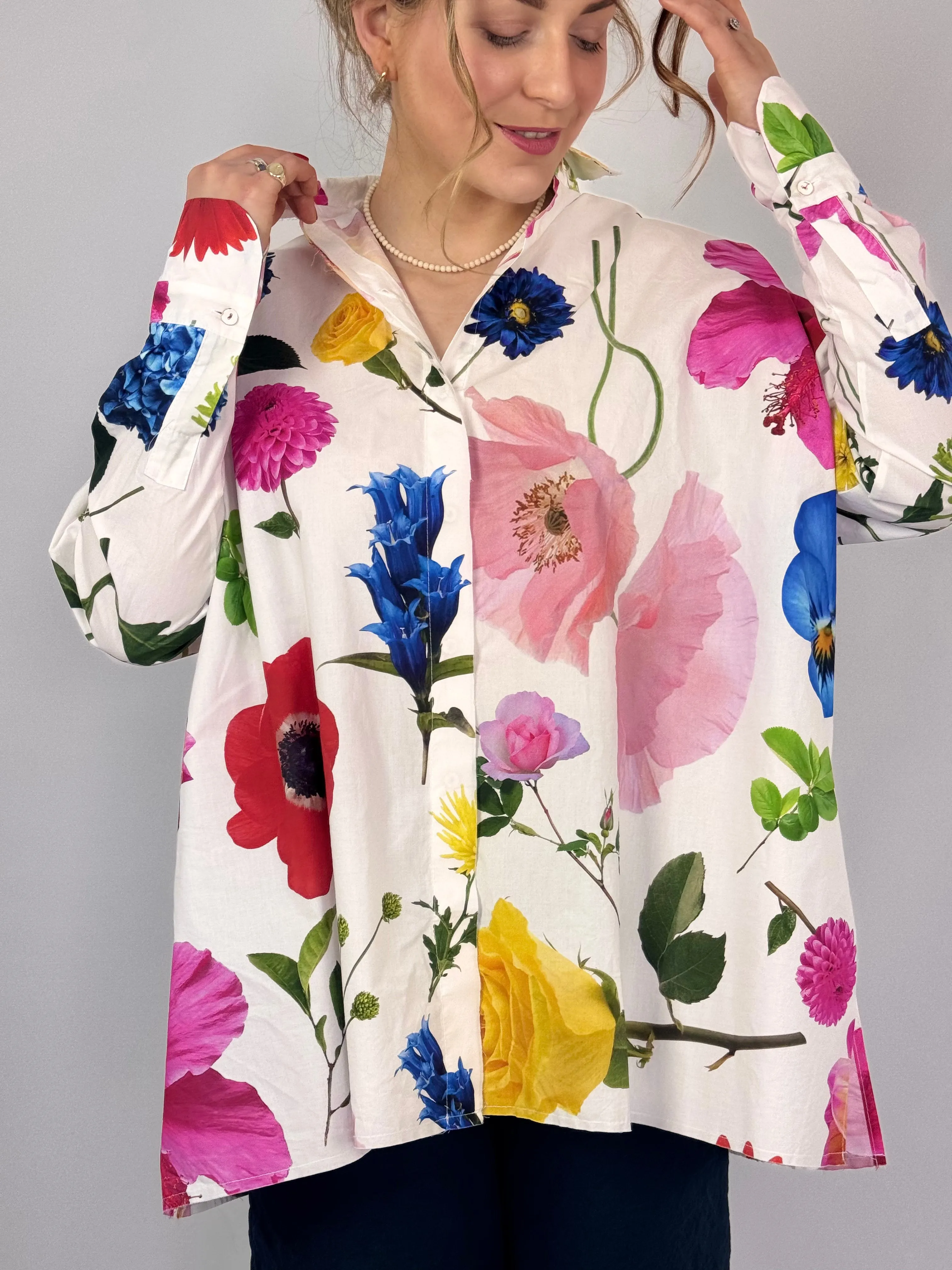 Hannoh Wessel Sarita Shirt Flowers
