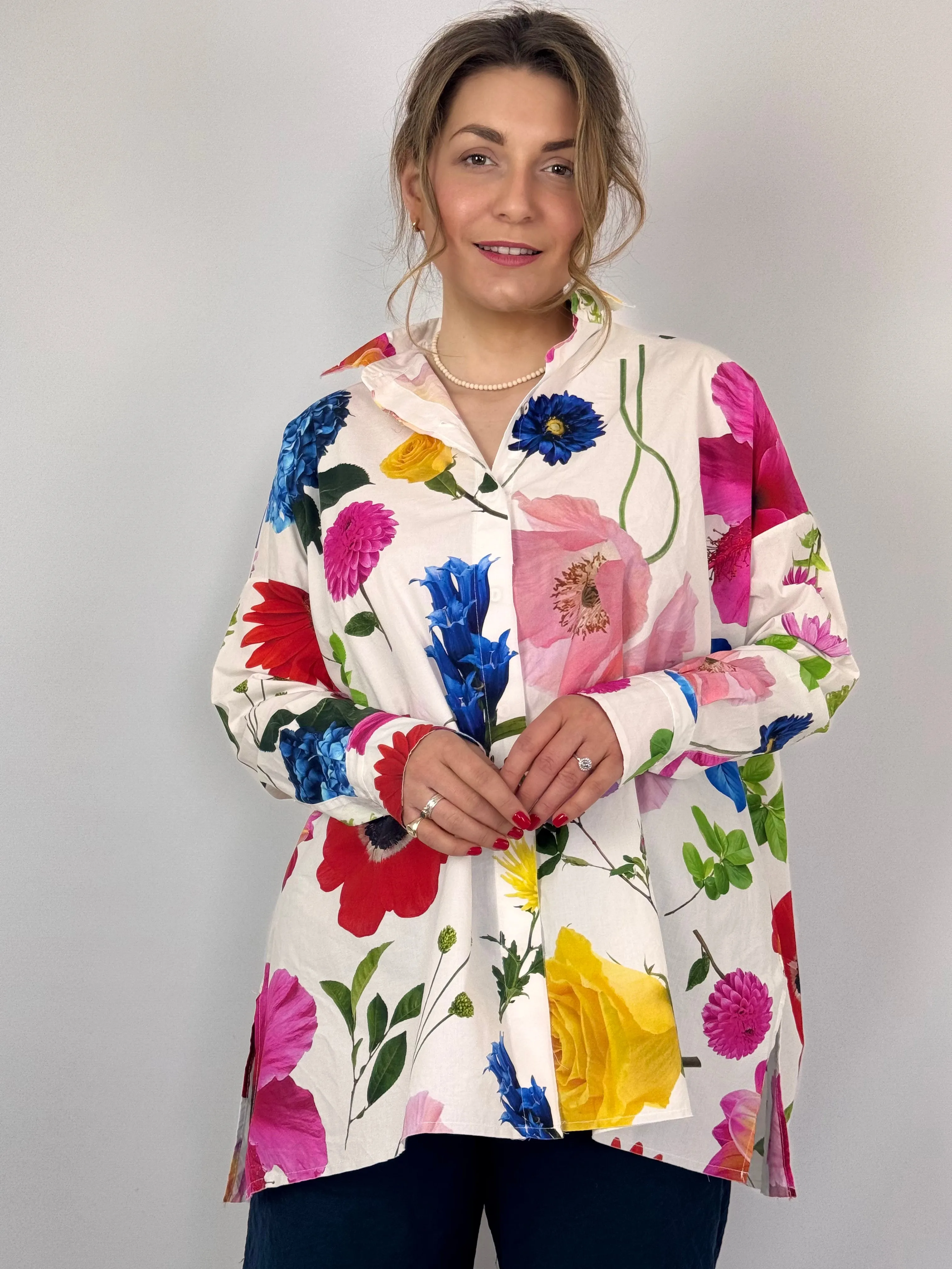 Hannoh Wessel Sarita Shirt Flowers