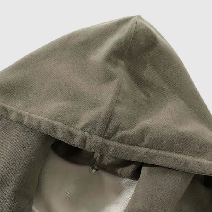 Hooded Trench Coat for Women