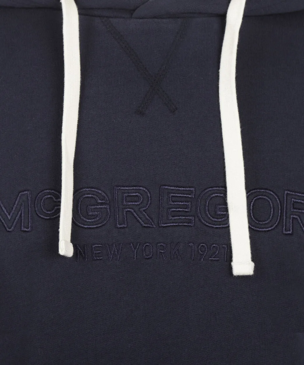 Hoodie met logo graphic | Navy