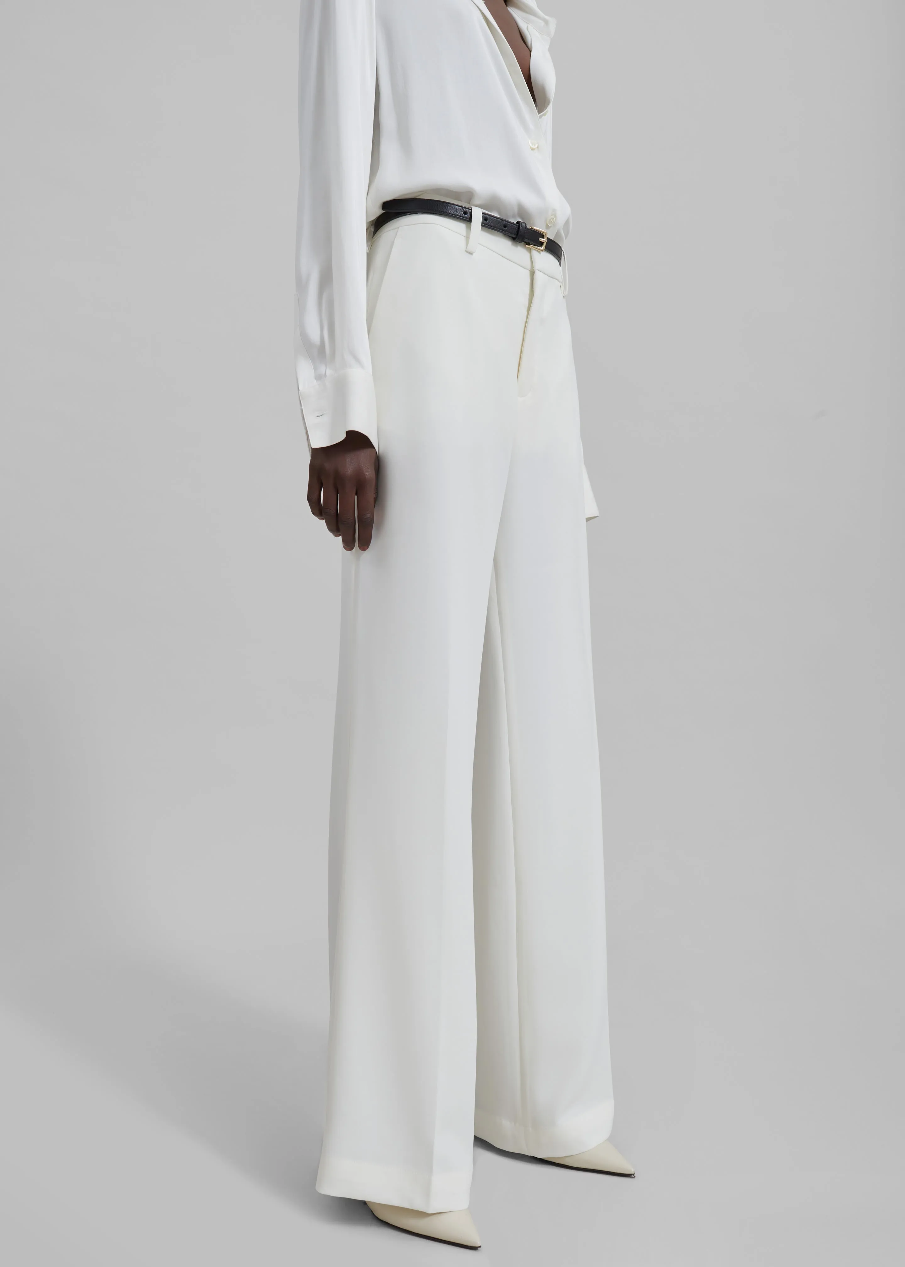 Katie Flared Pants - Ivory