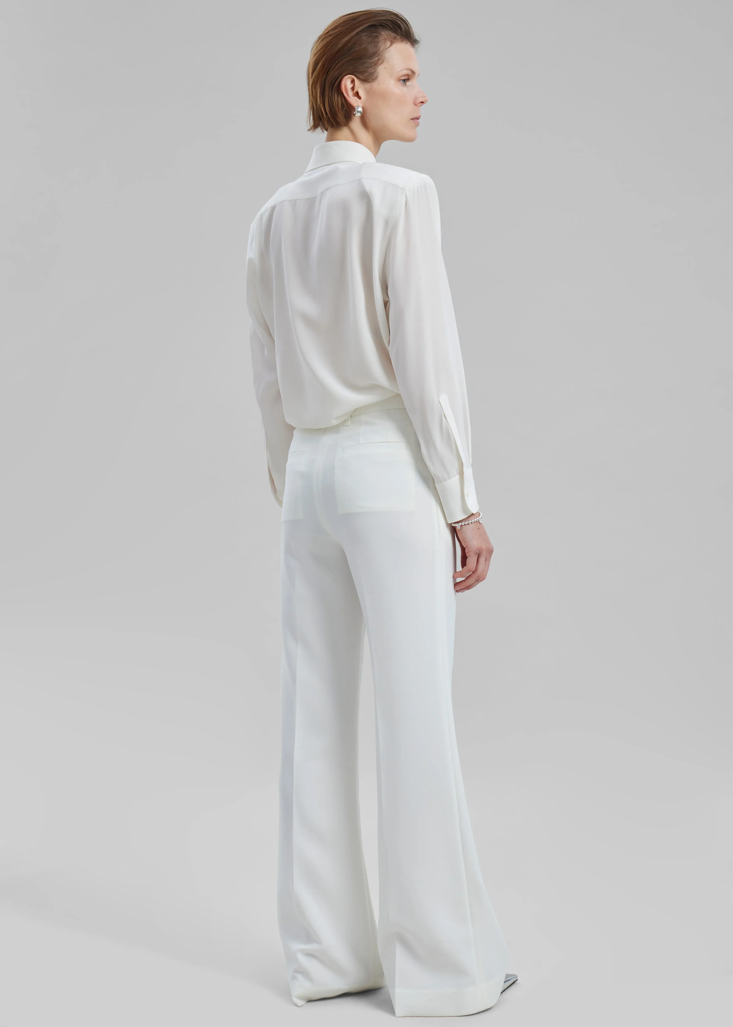Katie Flared Pants - Ivory