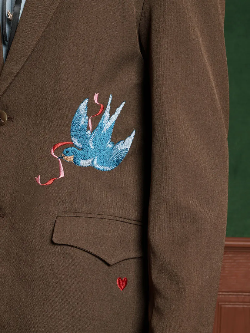 Lilian Embroidered Blazer