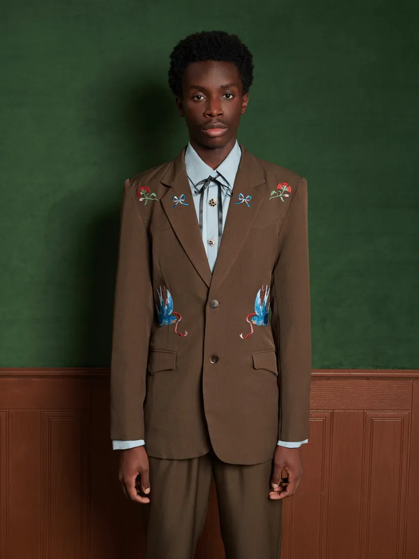 Lilian Embroidered Blazer