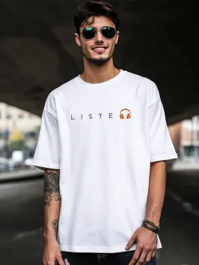 Listen Print High Quality Men's T-Shirt In Lowest Price