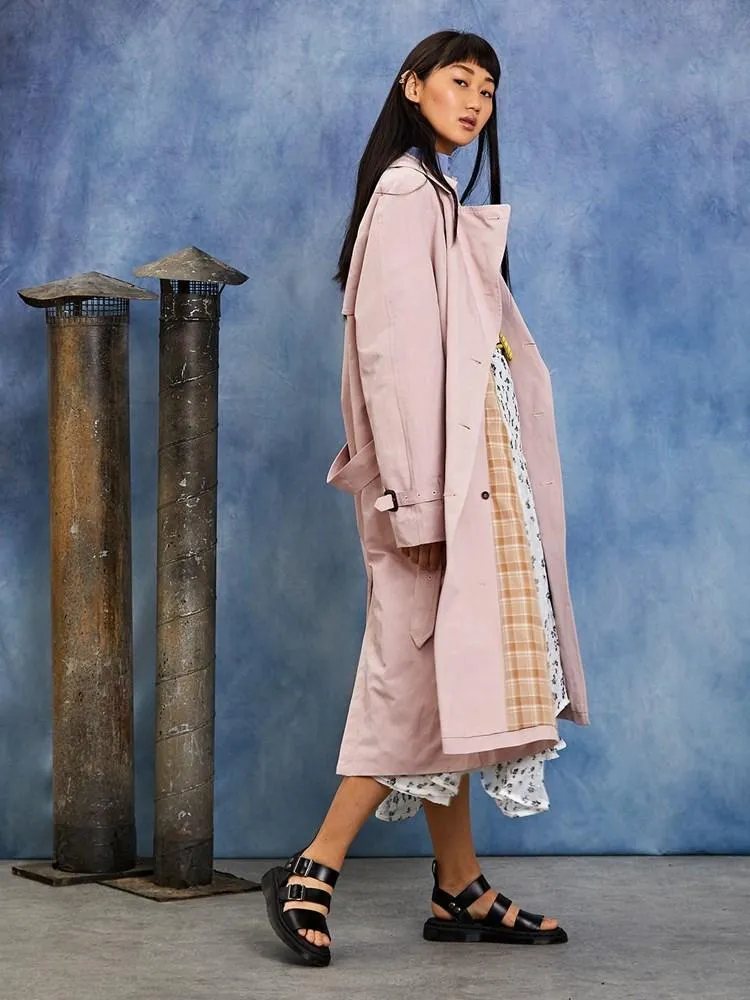 <b> Ghospell </b> Cloud 9 Trench Coat