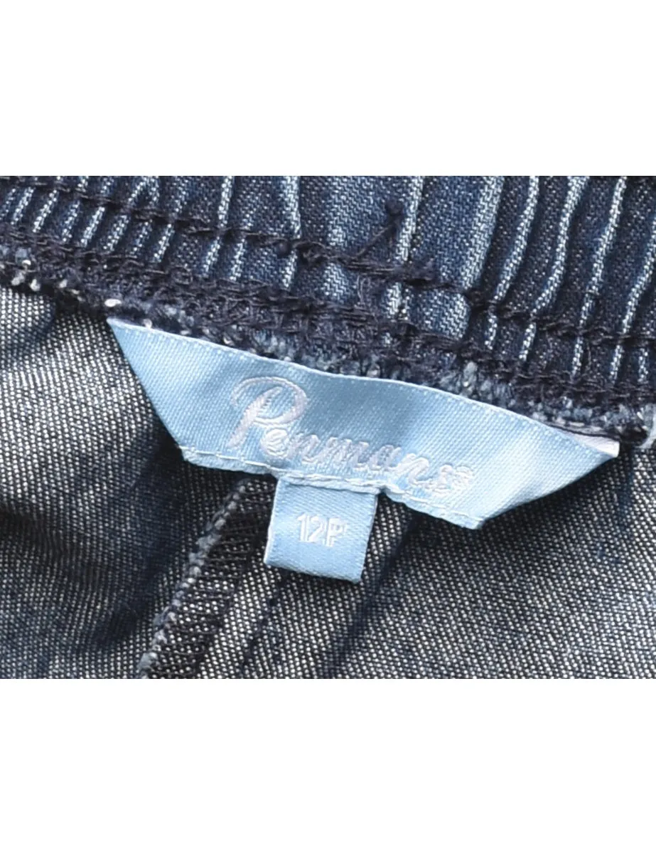 Medium Wash Denim Trousers - W32 L25