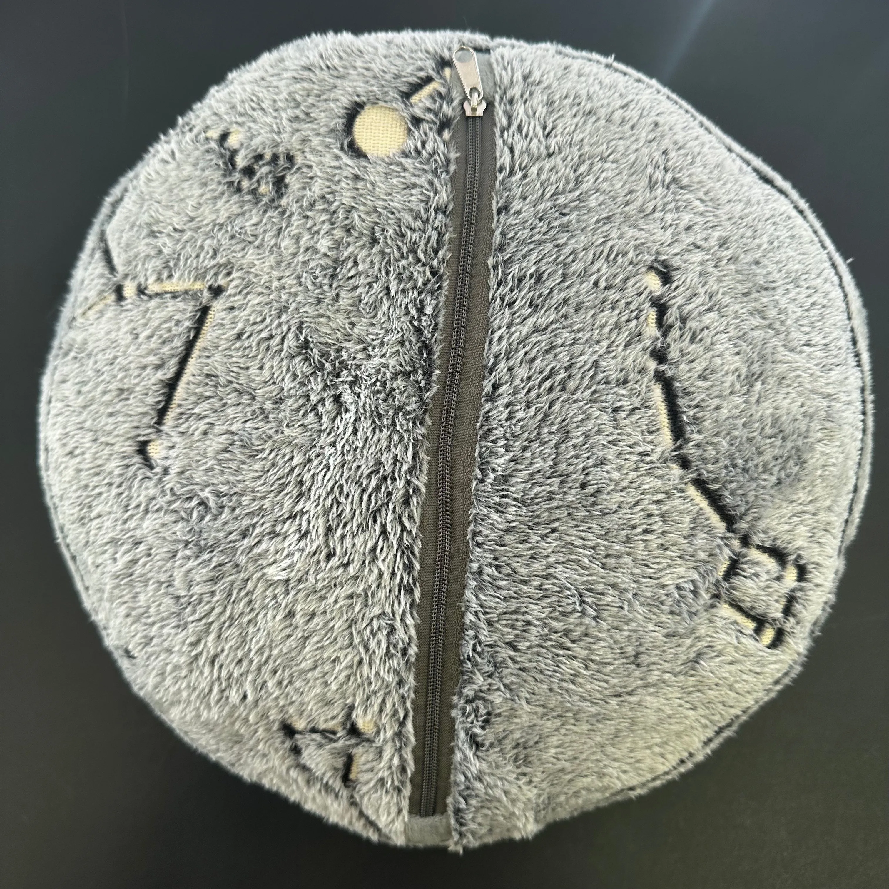 Moon Plushie with Constellations Kids Blanket Hoodie [FINAL SALE]