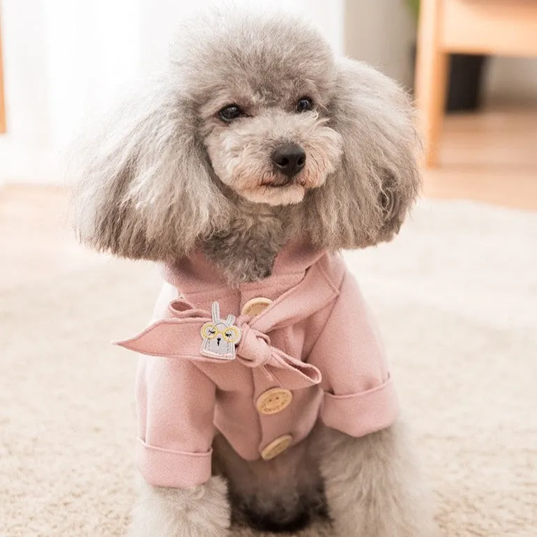 Pet Duffle Trench Coat