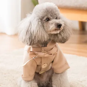 Pet Duffle Trench Coat