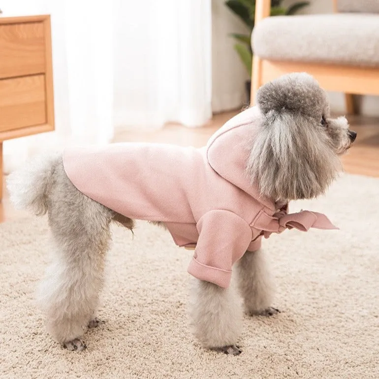 Pet Duffle Trench Coat