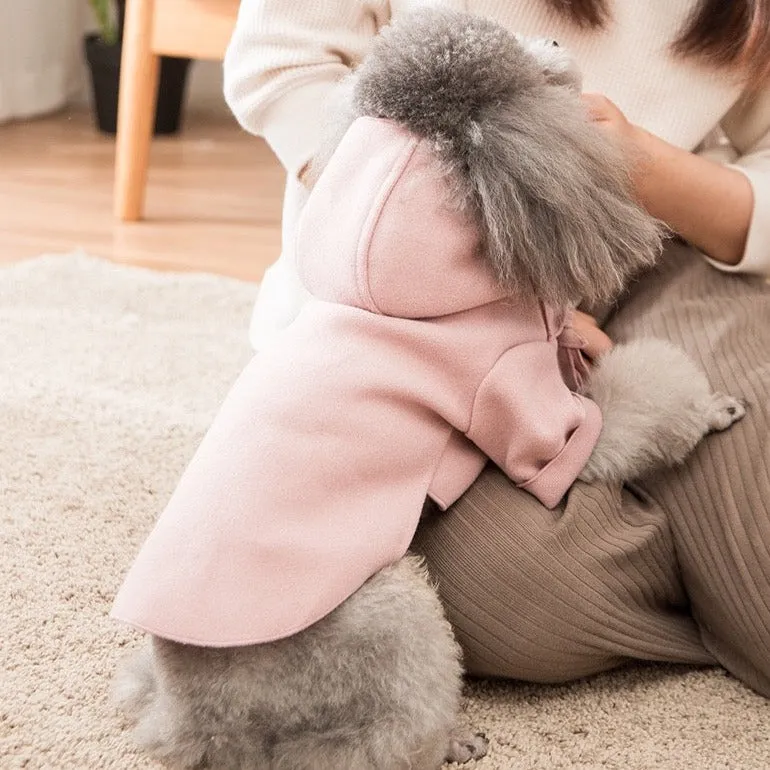 Pet Duffle Trench Coat