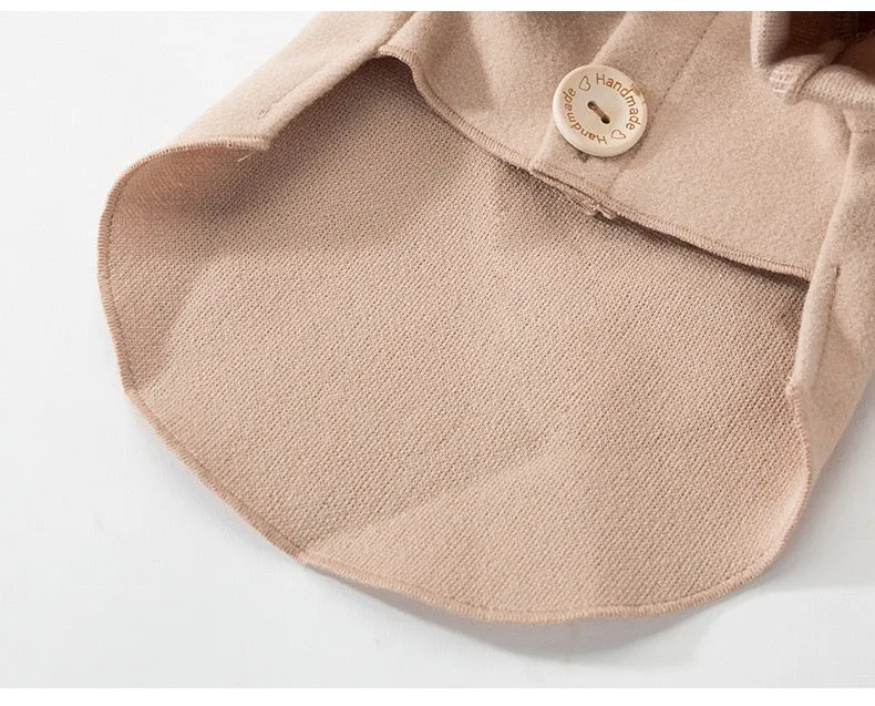 Pet Duffle Trench Coat