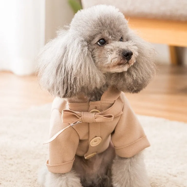 Pet Duffle Trench Coat