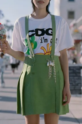 PLEATED SKIRT GREEN