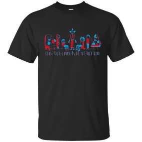 Rick And Morty Close Rick-counters Drawing Men T-Shirt
