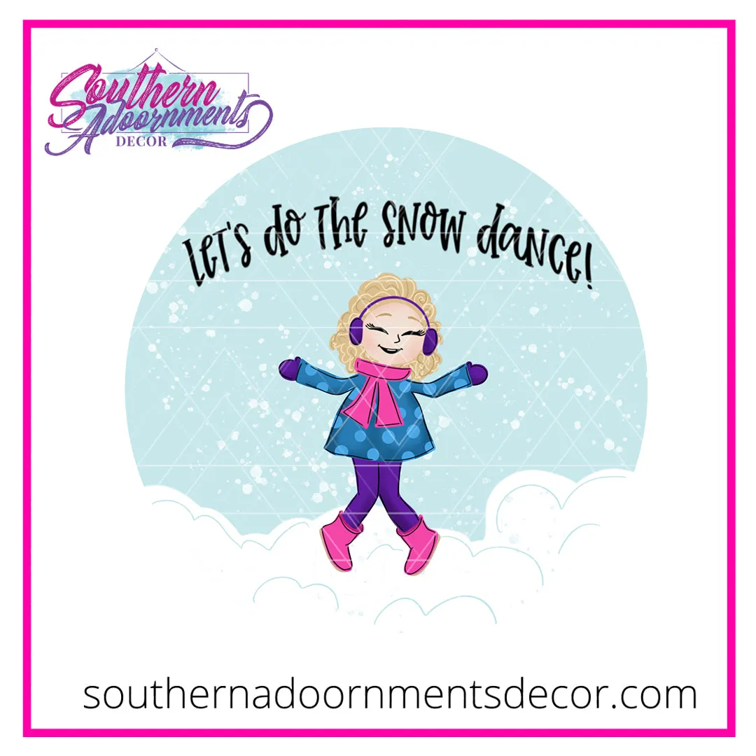 Snow Dance Blank