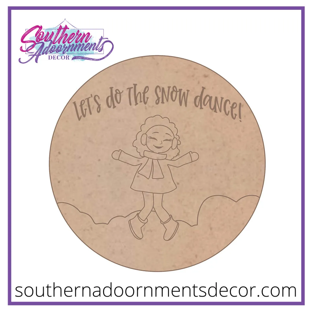 Snow Dance Blank