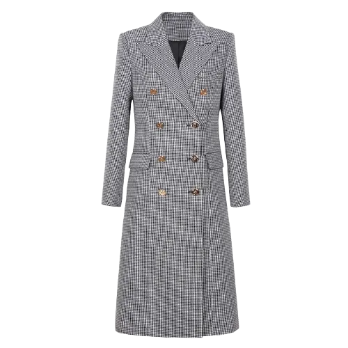 Thousand Island Plaid Coat
