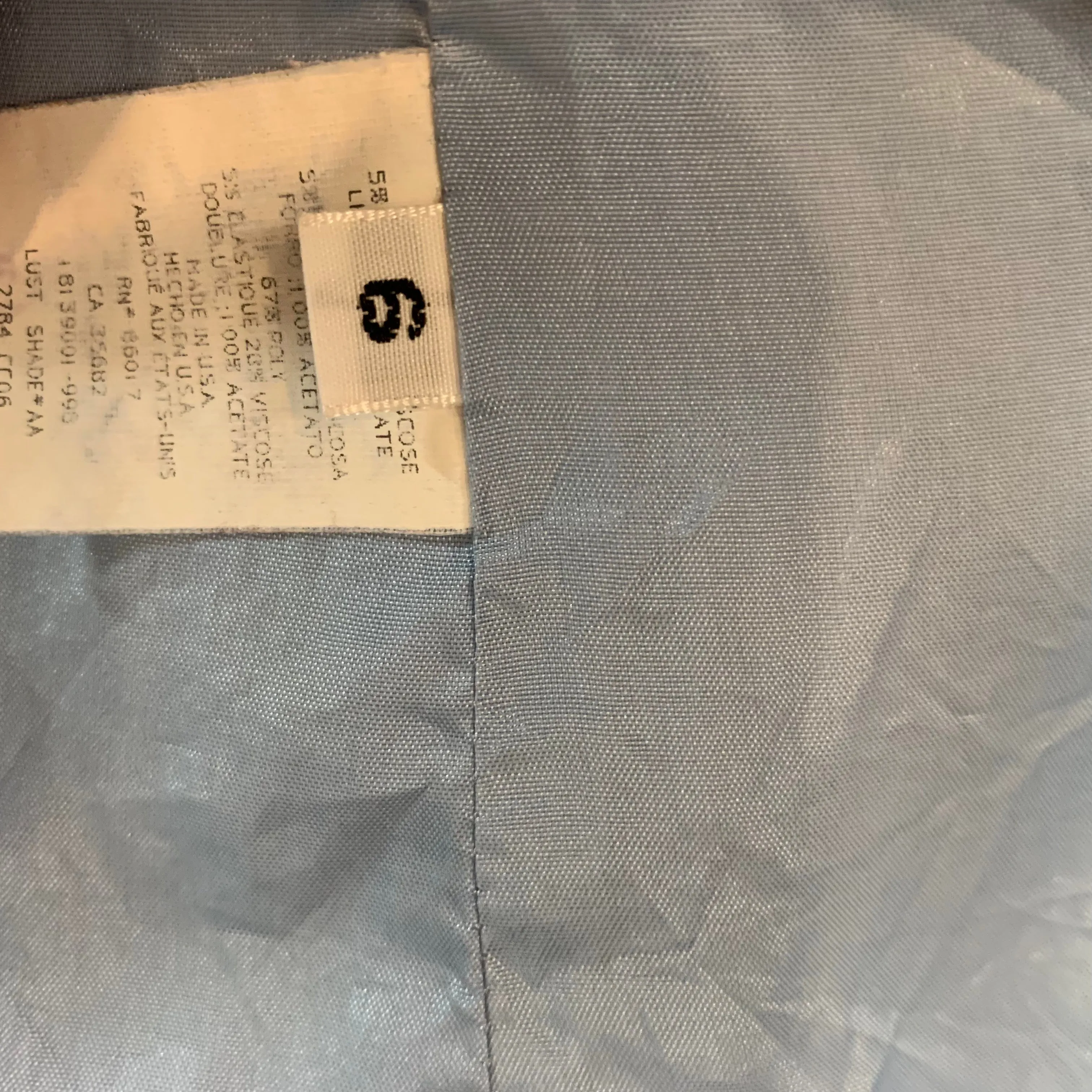 Vintage 90s bebe Blue Skirt Suit 6
