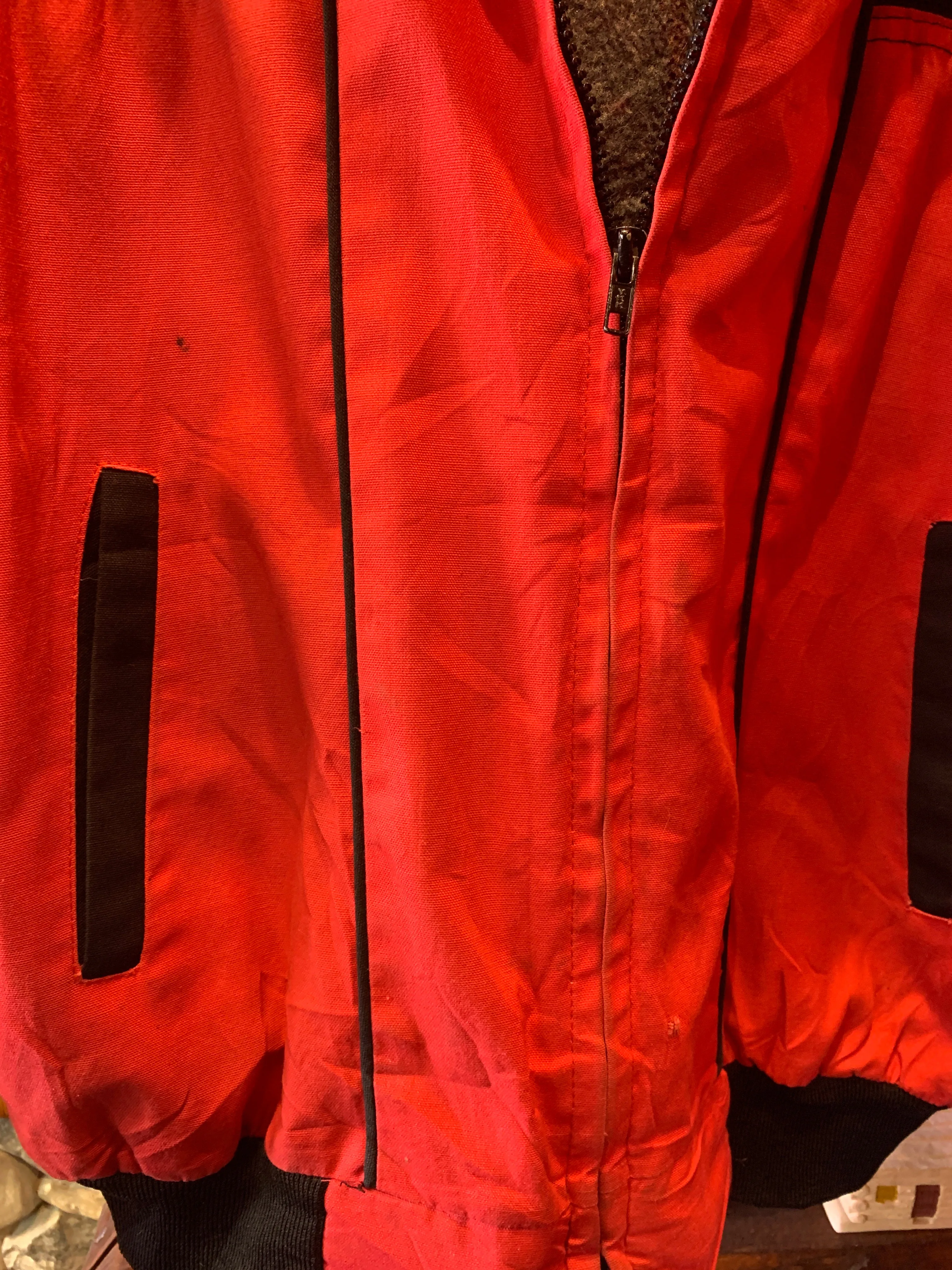 Vintage Rarer Cut Western Frontier Southwest Workwear Bomber. Large