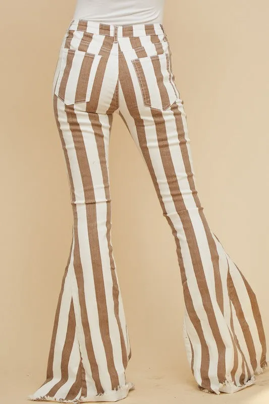 Walk the Line Flared Denim