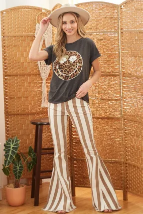 Walk the Line Flared Denim