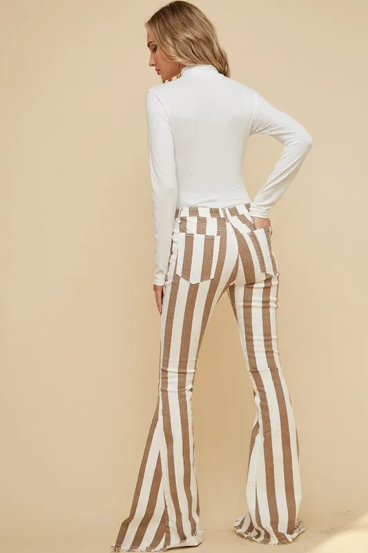 Walk the Line Flared Denim