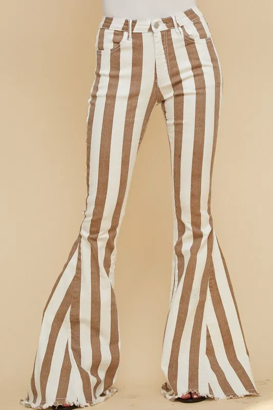 Walk the Line Flared Denim