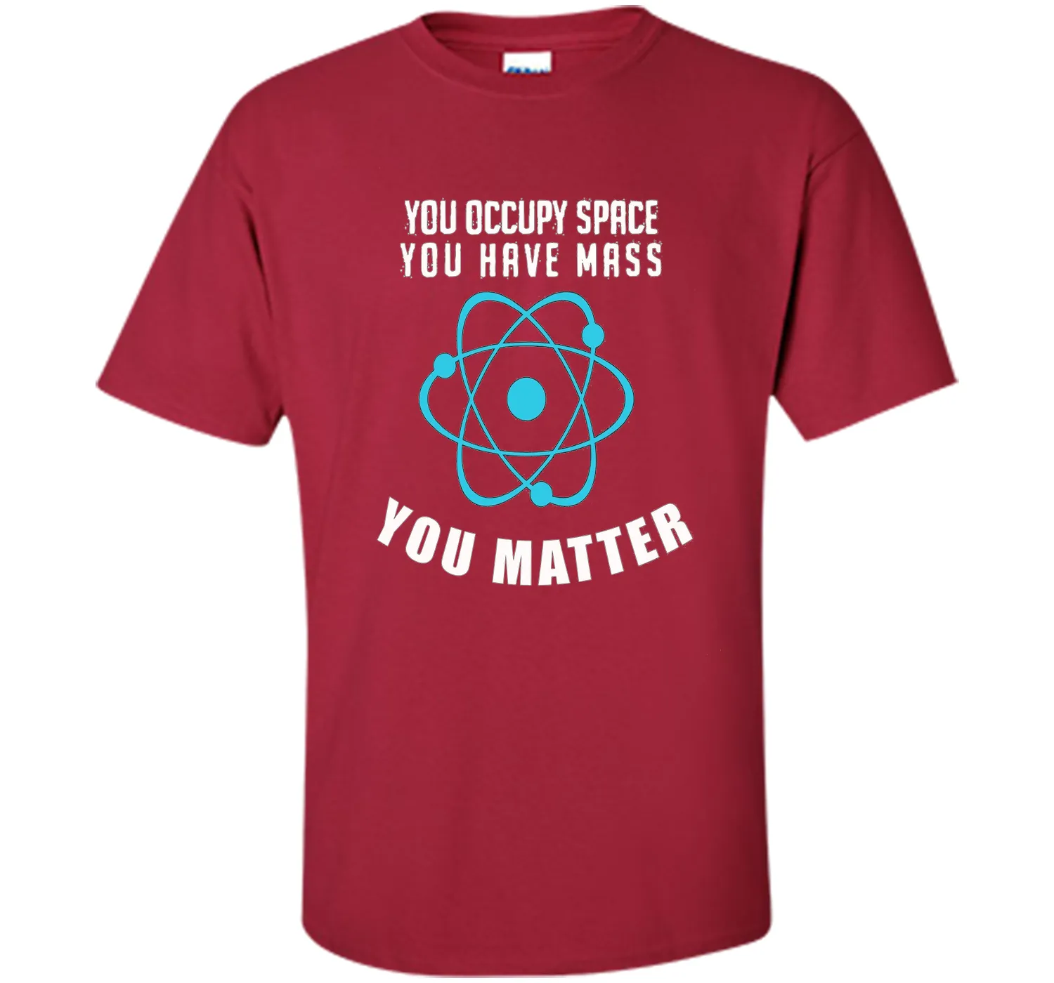 You Occupy Space You Have Mass You Matter Science T-Shirt